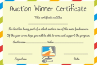 Silent Auction Winner Certificate Template: Explore Best Throughout throughout Free Silent Auction Certificate Template 10 Designs 2019