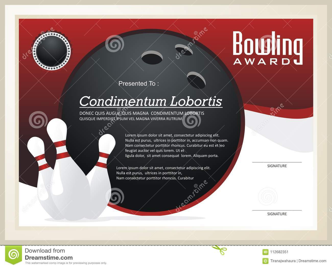 Simple Bowling Certificate Template Free 8 Frenzy Designs - Best in Fantastic Bowling Certificate Template  8 Frenzy Designs