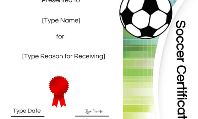 Soccer Awards Certificates - Dalep.midnightpig.co Inside Soccer Award regarding Simple Winner Certificate Template Ideas