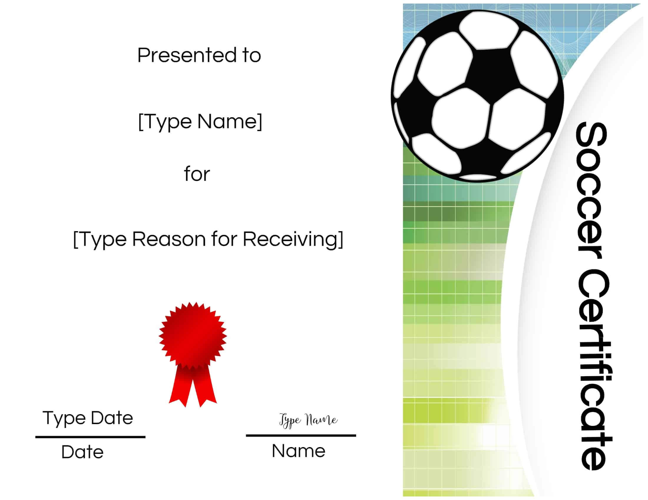 Soccer Awards Certificates - Dalep.midnightpig.co Inside Soccer Award regarding Simple Winner Certificate Template Ideas
