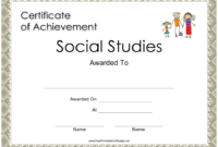 Social Studies Achievement Certificate Template Download Printable Pdf for Professional Academic Achievement Certificate Templates