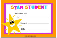 Star Student Certificate | Coloring Page | Star Students, Student within Free Star Reader Certificate Template