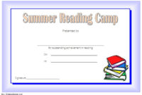 Summer Reading Certificate Template Free 1 | Reading Certificates inside Accelerated Reader Certificate Templates