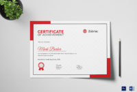 Table Tennis Achievement Certificate Design Template In Psd, Word within Professional Tennis Tournament Certificate Templates