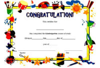 This Free Printable Kindergarten Diploma Certificate 8 Has A Common inside Amazing Pre Kindergarten Diplomas Templates Printable