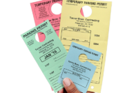 Valet Parking Tags: Controlling The Car Crunch At Your Hotel - Front inside Travel Certificates 10 Template Designs 2019