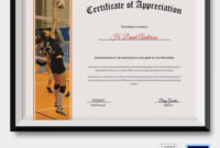 Volleyball Certificate - 5+ Word, Pdf Documents Download | Free pertaining to Volleyball Award Certificate Template
