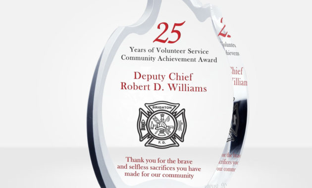 Volunteer Firefighter Achievement Award - Diy Awards inside Free Volunteer Of The Year Certificate 10 Best Awards