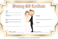 Wedding Gift Certificate Template Free Download 2 | Gift Certificate with regard to Fascinating Wedding Gift Certificate Template