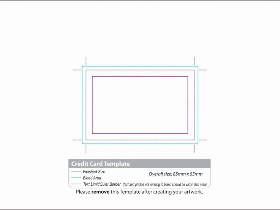 Blank Business Card Size Template Word Standard Microsoft In