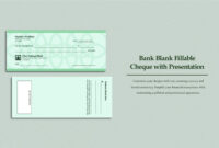 Editable Blank Check Template For Personal Or Business Use