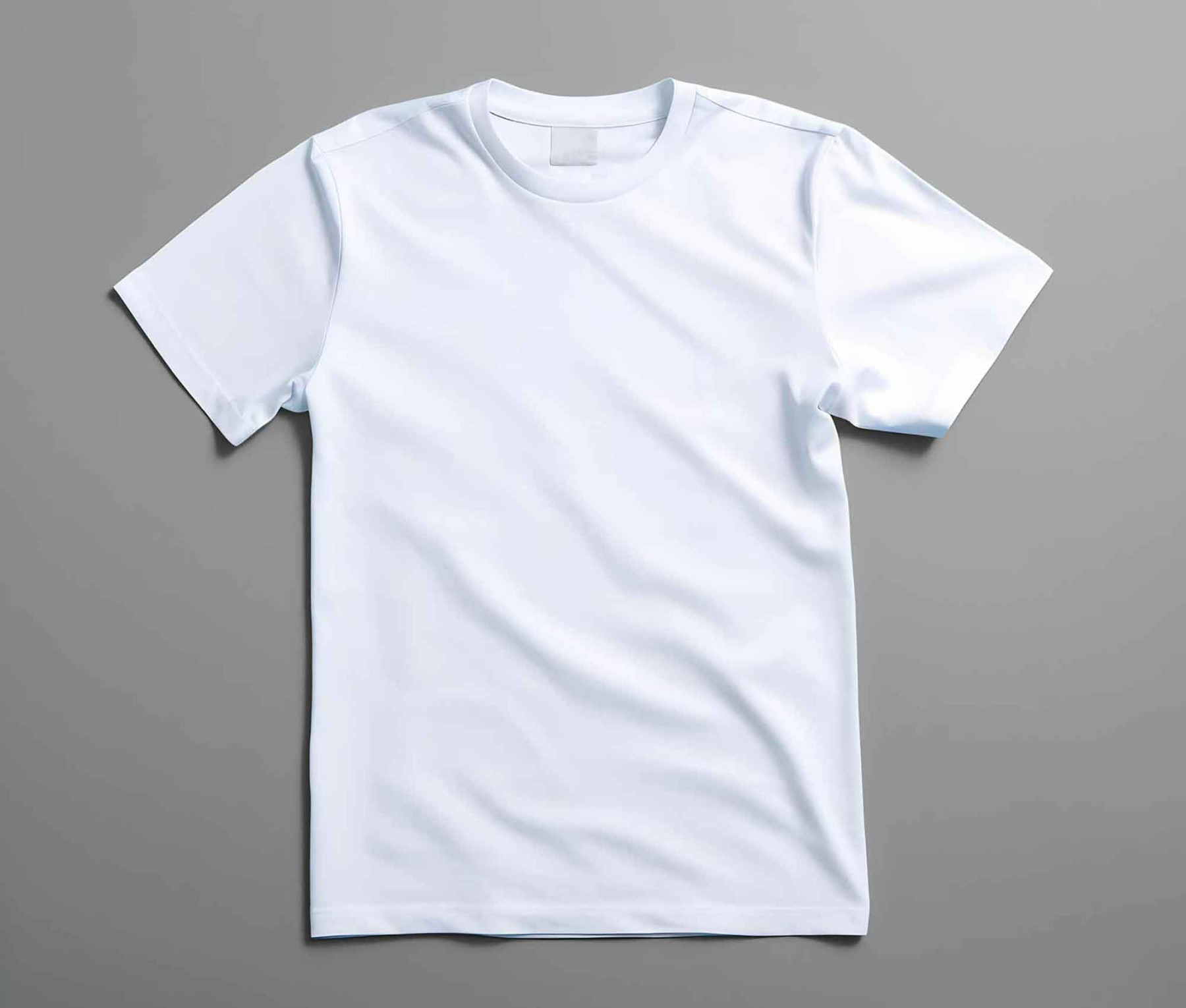 Blank T-shirt Mockup in PSD