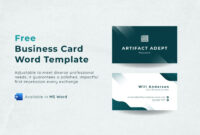 Business Card Template For OpenOffice: A Professional Design Guide