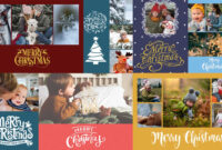 Creative Christmas Photo Card Templates For Photoshop