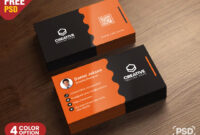 Professional Name Card Template: A Customizable Design For Formal Business Use