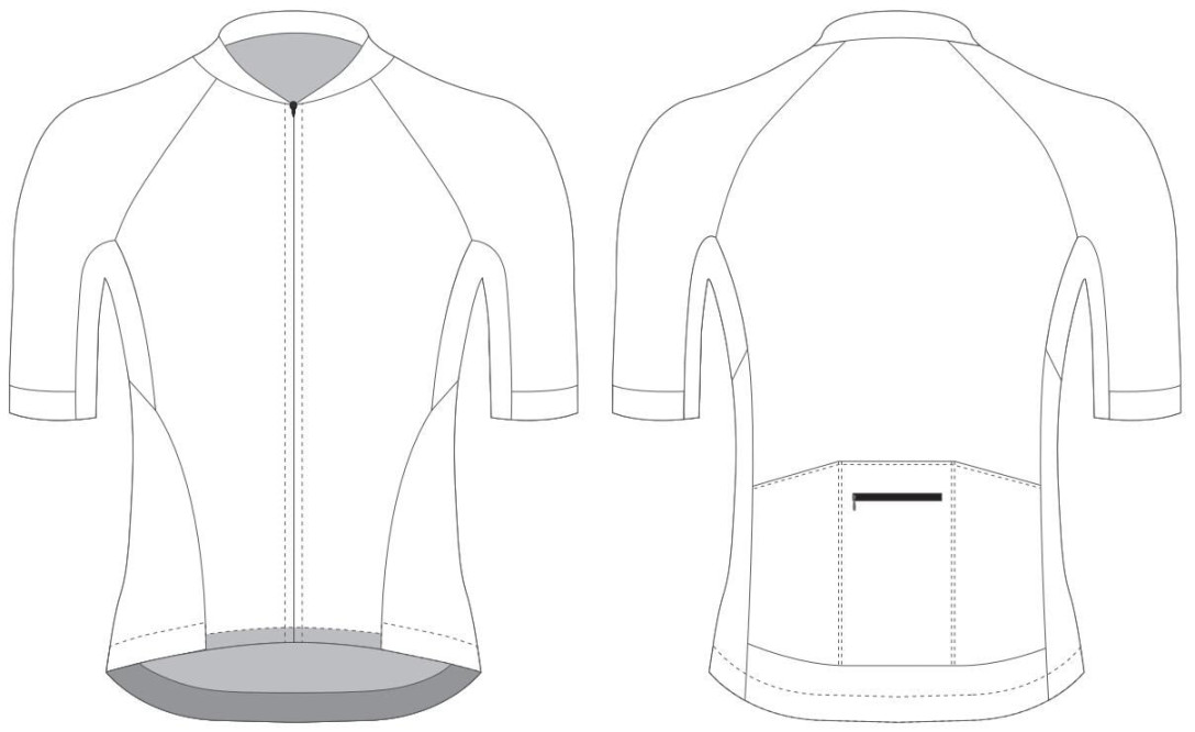 Custom Blank Cycling Jersey Design Template – Cyclingbox for Blank