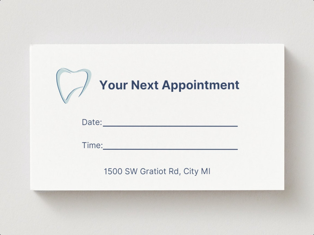 Dentist Business Cards & Appointment Cards Template for Canva - Etsy