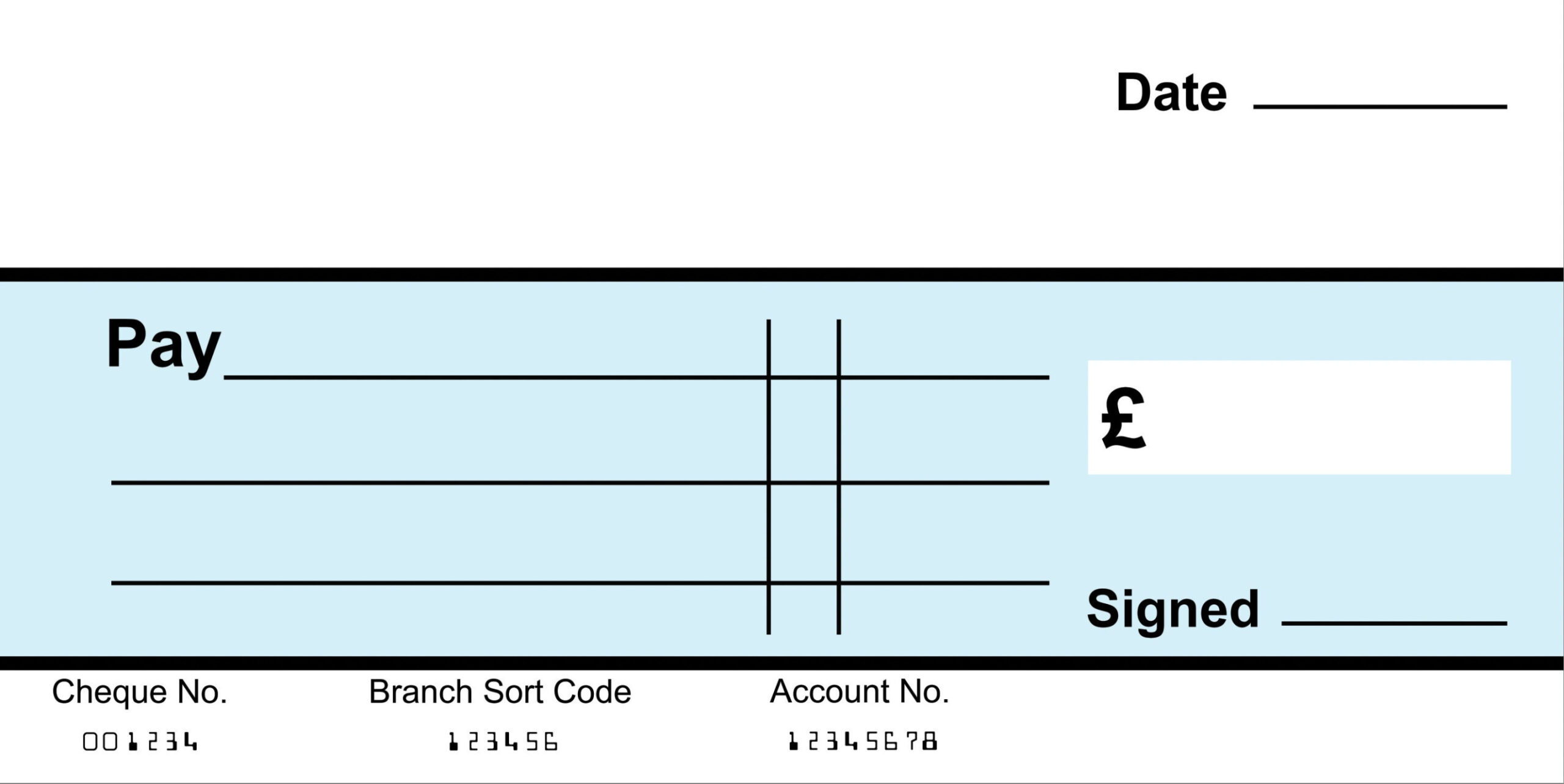 EXTRA Large Giant BLANK Cheque Check Charity Presentation Fundraising Fun  Day Charity Event Press Re Usable Add Any Text with wipeable pen