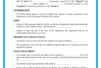 Standard Residential Lease Agreement Template