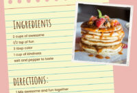 A Comprehensive Guide To Recipe Card Design Templates: Enhancing Culinary Experiences