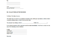 Debt Negotiation Letter Template: A Formal Approach