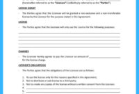 Trade Secret License Agreement Template: A Comprehensive Guide