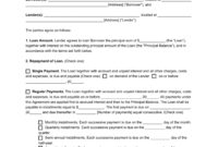 Personal Loan Repayment Agreement Template