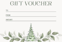 Free Christmas Gift Certificate Templates: A Versatile Tool For Holiday Giving