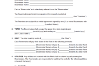 Free Roommate Lease Agreement Template