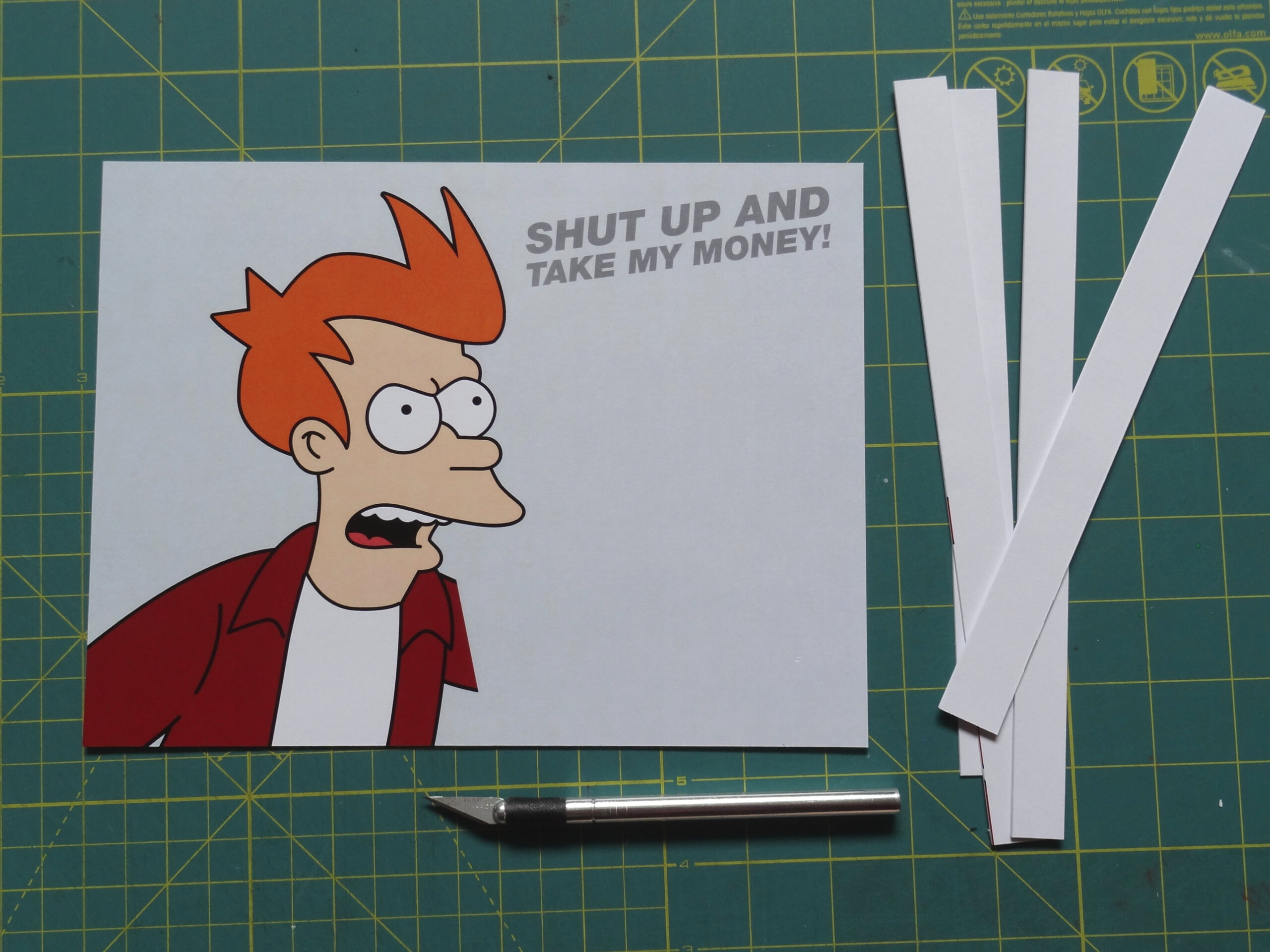 Futurama Meme Gift Card :  Steps (with Pictures) - Instructables