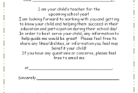 Templates For Teacher-to-Parent Correspondence: A Guide To Effective Communication