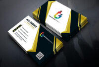 Professional Visiting Card Template PSD Download