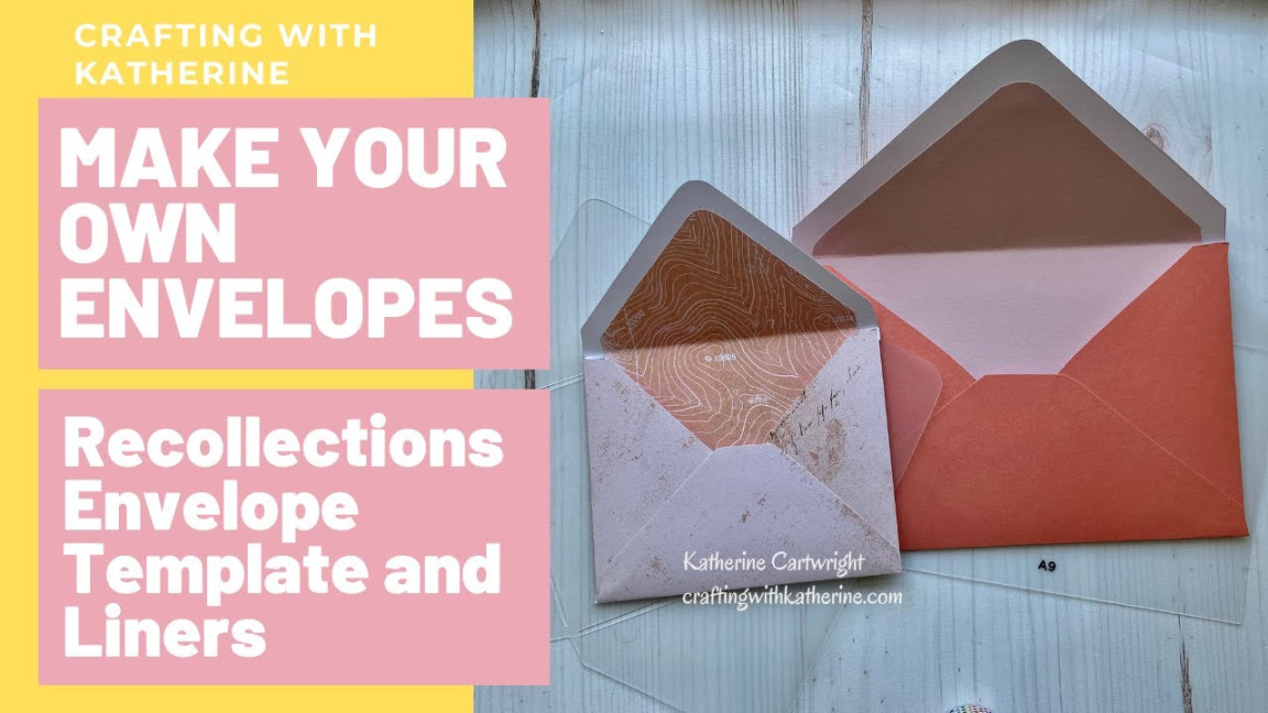 Make Your Own Envelopes - Recollections Envelope Template and Envelope  Liners