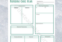 Nursing Care Plan Templates: A Blank Canvas For Patient-Centered Care