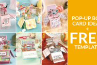 Free Popup Card Template For Sophisticated Occasions