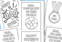 A Tribute To Fatherhood: A Formal Father’s Day Card Template