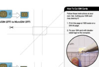 A Template For Sim Card Cutter Design