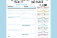 Pharmacologic Drug Card Template