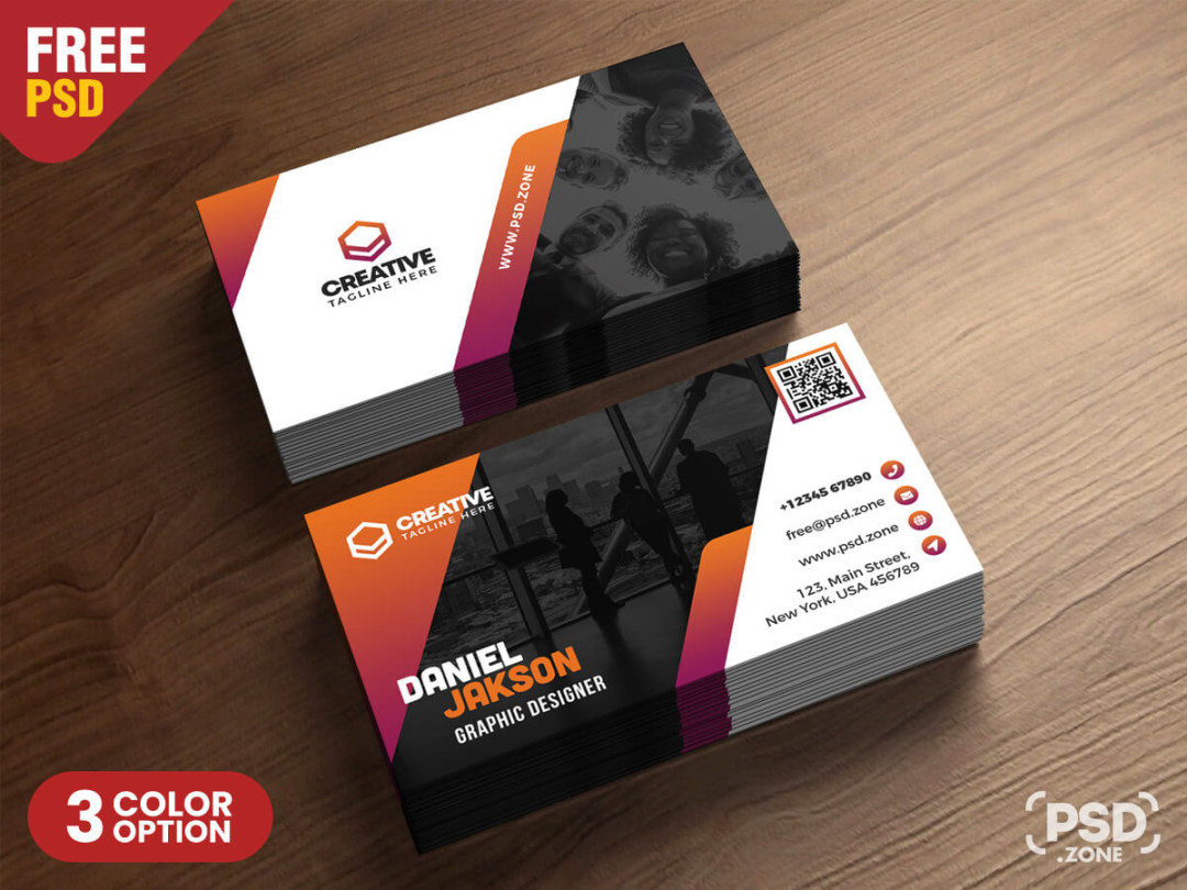 PSD Business Card Design Free Templates - PSD Zone