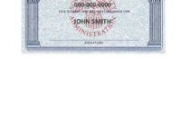 Social Security Card Template PDF For Accurate And Efficient Completion