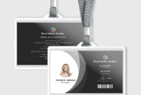 Photographer Identification Card Template