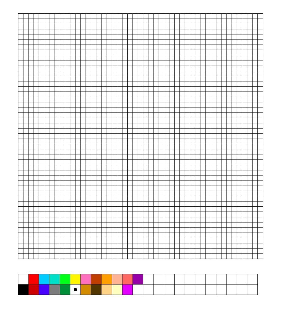 Tnk Hama : Perler Bead Blank Template  Perler Beads, Middle