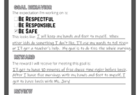 Comprehensive Good Behavior Contract Templates For Effective Classroom Management