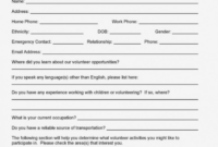 Disclaimer Template For Volunteer Form: A Guide To Formal English