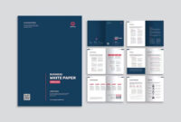 Comprehensive White Paper Report Template For Professional Presentations