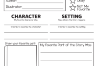 A Comprehensive Guide To Writing A First-Grade Book Report Template