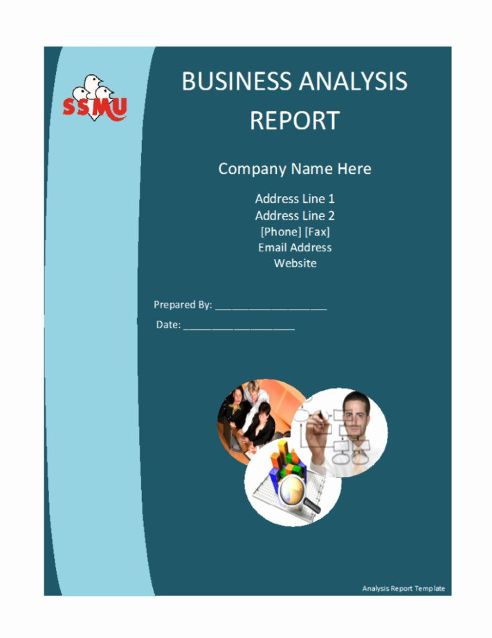 Business Report Template Word