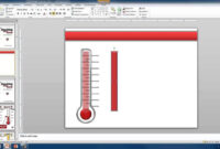 Thermometer Template For PowerPoint Presentations