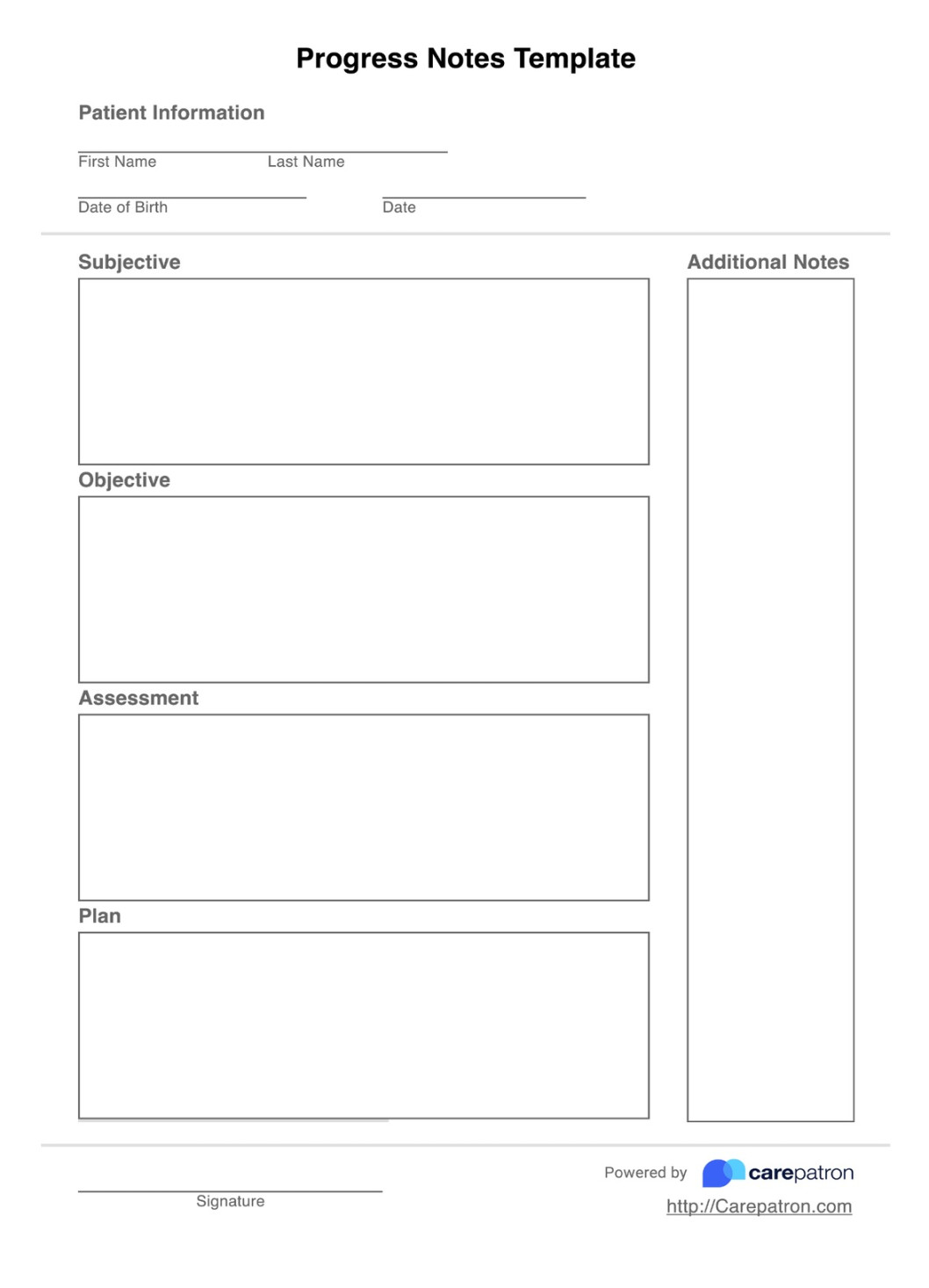 Daily Progress Note Template & Example  Free PDF Download