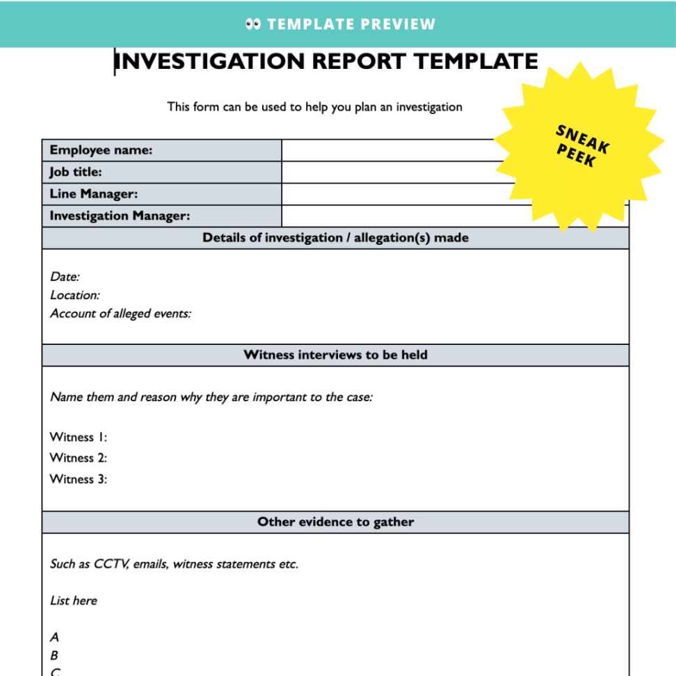 Disciplinary Templates  Policy, Letters & Checklist – Modern HR